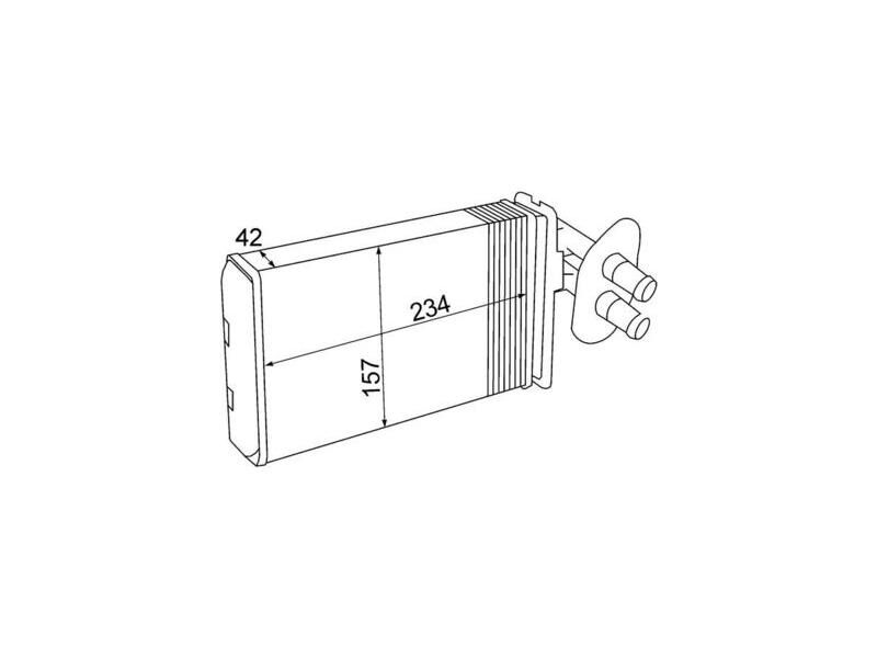 KALORİFER RADYATÖRÜ VAG T4 90-04