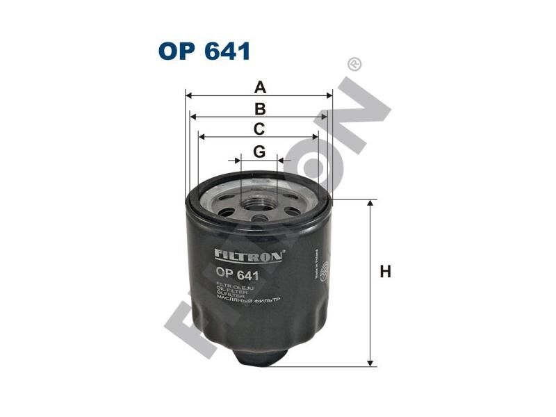 YAĞ FİLTRESİ VAG A2 BO1 CAD2-3 GO3-4-5-6 PO2-3-4-5 82-