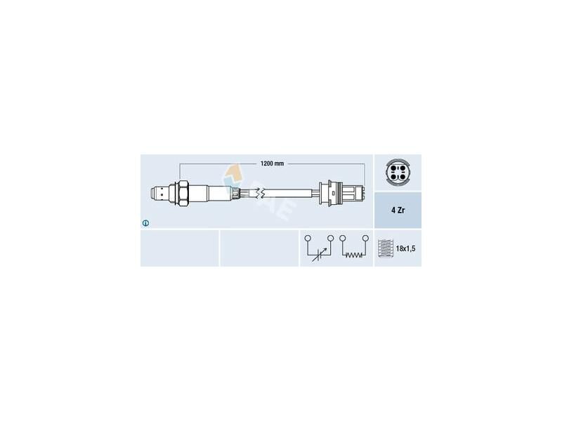 LAMBDA SENSÖRÜ BMW E36    M.BENZ 202 208 93-