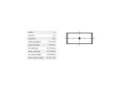KOL YATAK 0,50 TK. VAG A1 A3 CAD3 GO5-6 JET4 PO5 10-
