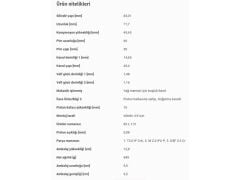 PİSTON 83,01MM M.BENZ 164 203 204 209 211 221 251 463 05-16