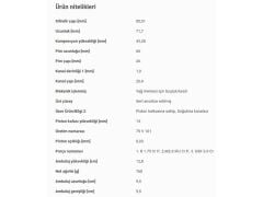 PİSTON 80,51MM VAG 80 GO3 PAS T4 91-04