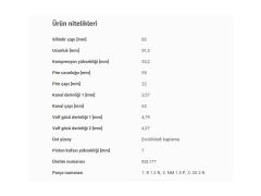 PİSTON 82,00MM BMW B42 46 48 13-