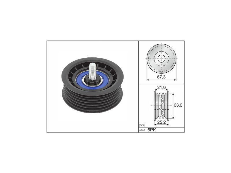 GERGİ RULMANI M.BENZ 157 278 11-