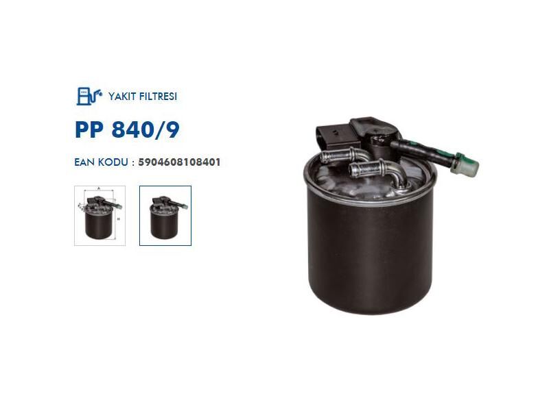 YAKIT FİLTRESİ  M.BENZ 651 08-