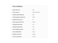 ANA YATAK 0,25 VAG A1 A3 A4 A5 A6 BO1 CAD3 CRAFT GO4-5-6 JET3-4 PAS PO5 T5 00-