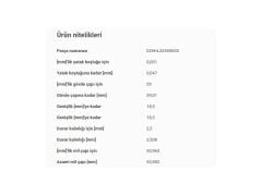 ANA YATAK STD VAG A3 A4 A6 BO1 CAD3 GO3-4-5-6 JET3-4 PAS PO3 T5 91-
