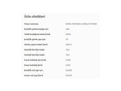 ANA YATAK STD VAG A1 A3 A4 A5 A6 CAD3-4 CC CRAFT GO5-6-7 T5 T6 08-