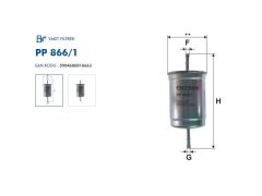 YAKIT FİLTRESİ  VOLVO S40 S60 S80 S90 V40 V70 XC70 95-