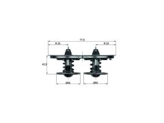 TERMOSTAT 80,87°C LKW SCANIA