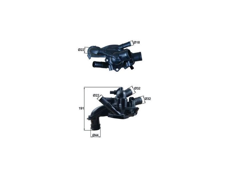 TERMOSTAT 105°C MINI R55 56 57 58 59 60 61 06-16