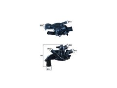 TERMOSTAT 105°C MINI R55 56 57 58 59 60 61 06-16
