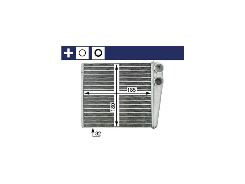 KALORİFER RADYATÖRÜ VAG A3 Q3 TT CAD3-4 CC GO5-6 JET3-4 PAS TIGUAN 99-21