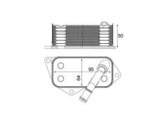 YAĞ SOĞUTUCU BMW N20 26 52 53 04-18
