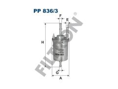 YAKIT FİLTRESİ  VAG A2 A3 CAD3 GO5 JET3 PO4 98-