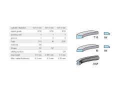 SEGMAN SETİ 127MM SCANİA 127.00MM 124 DSC12 EURO3