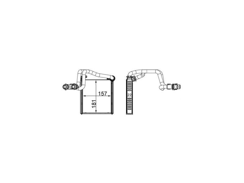 KALORİFER RADYATÖRÜ VAG GO7 JET4 08-19