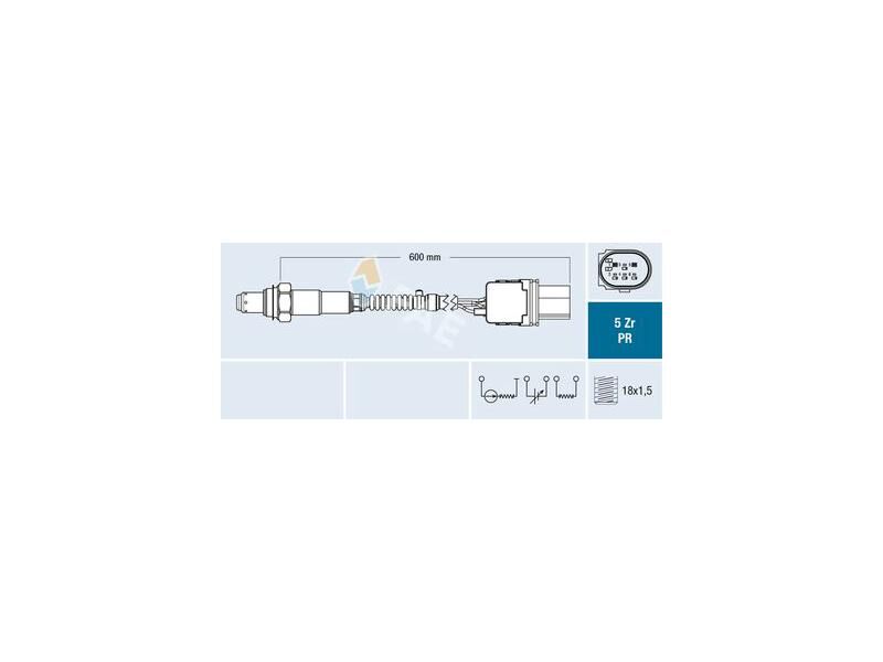 LAMBDA SENSÖRÜ BMW N43 62 73 05-