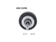 GERGİ RULMANI VAG GO5-6 JET3-4 PAS İBİZA4 05-