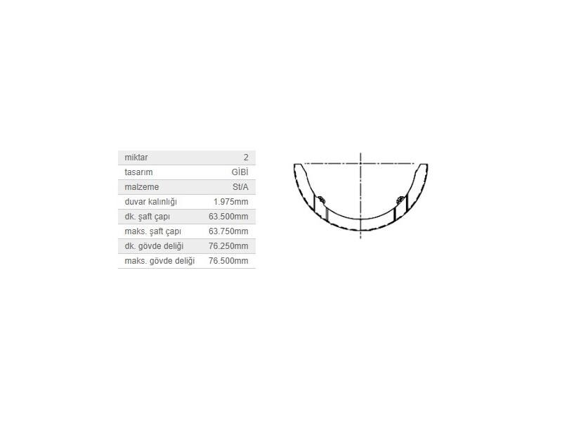 KENAR AY YATAK STD. VAG A3 A4 A5 A6 Q3 GO5-6 JET3-4 PAS T5 T6 05-