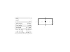 KOL YATAK 0,25 TK. VAG A2 BO1 CAD2-3 GO4-5 PO3-4 96-