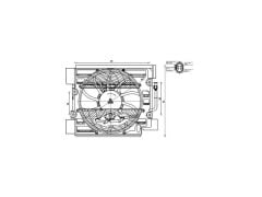 FAN MOTORU + TEKLİ FAN BMW E38 39 96-04