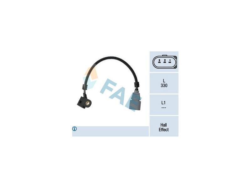 EKSAN. DEVİR SENSÖRÜ VAG A3 CAD3 CRAFT GO5 JET3 PAS T5 04-