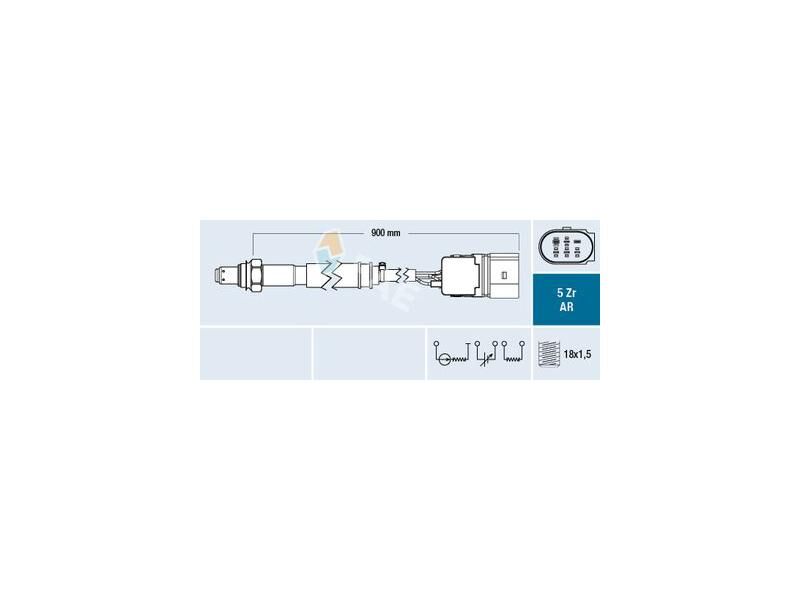LAMBDA SENSÖRÜ M.BENZ 211 02-