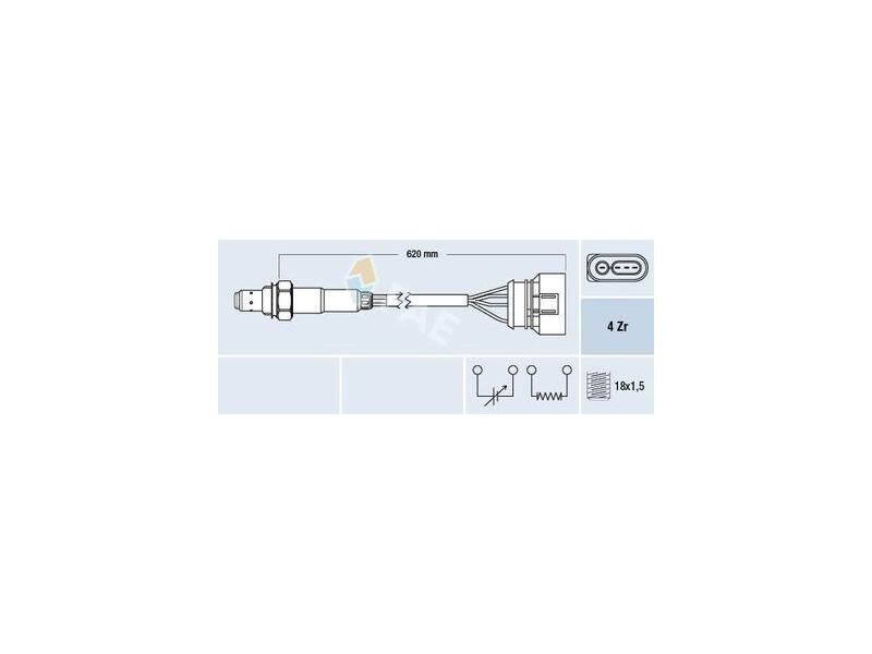 LAMBDA SENSÖRÜ VAG A4 A6 CAD2 GO3-4 PAS PO3 91-