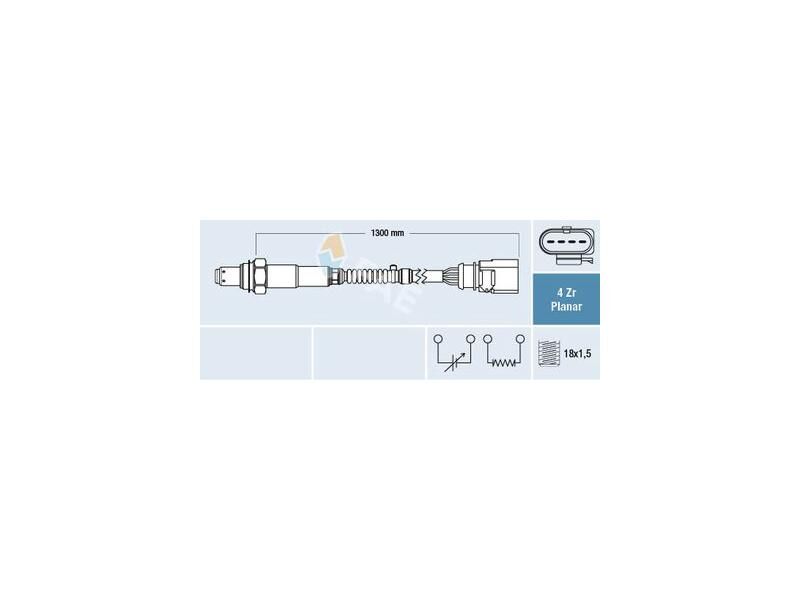 LAMBDA SENSÖRÜ VAG A3 A4 A6 GO5-6 JET3-4 PAS    M.BENZ 212 03-