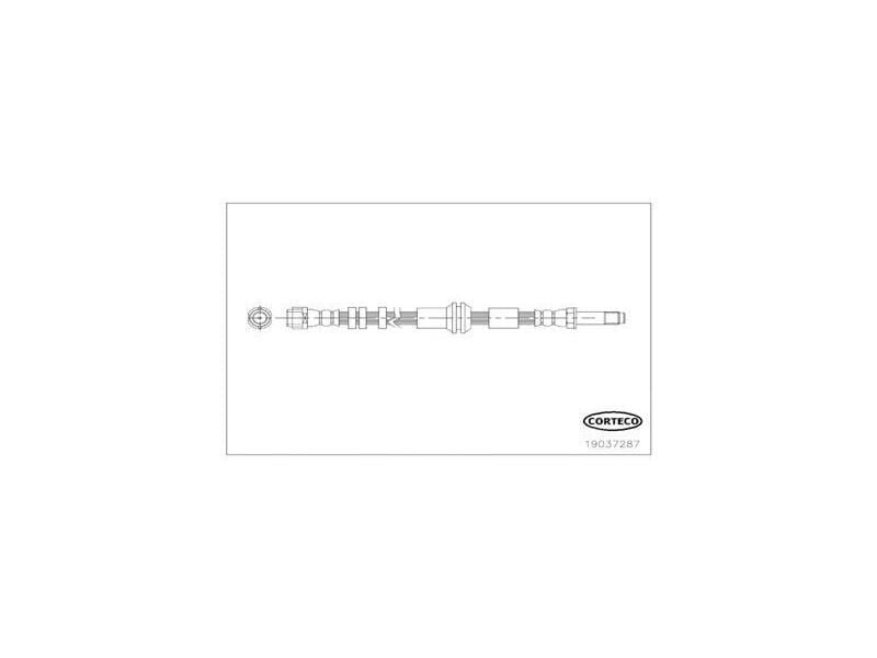 FREN HORTUMU ARKA VAG A6 10-