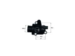 TERMOSTAT 87°C M.BENZ 168 414 97-06